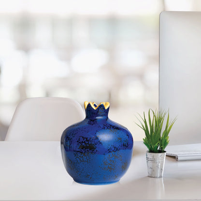 Handmade Ceramic Pomegranate Vase, Ceramic Vase Home Decor