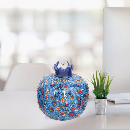 Handmade Ceramic Pomegranate Vase, Ceramic Vase Home Decor
