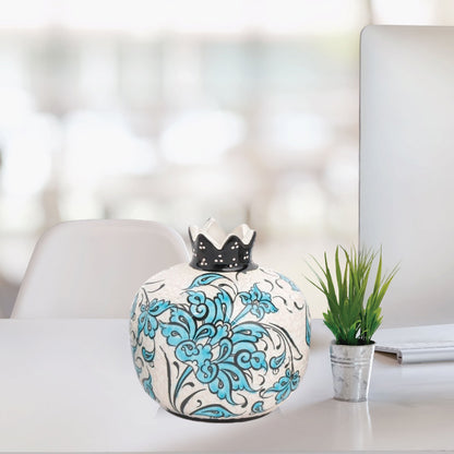 Handmade Ceramic Pomegranate Vase, Ceramic Vase Home Decor