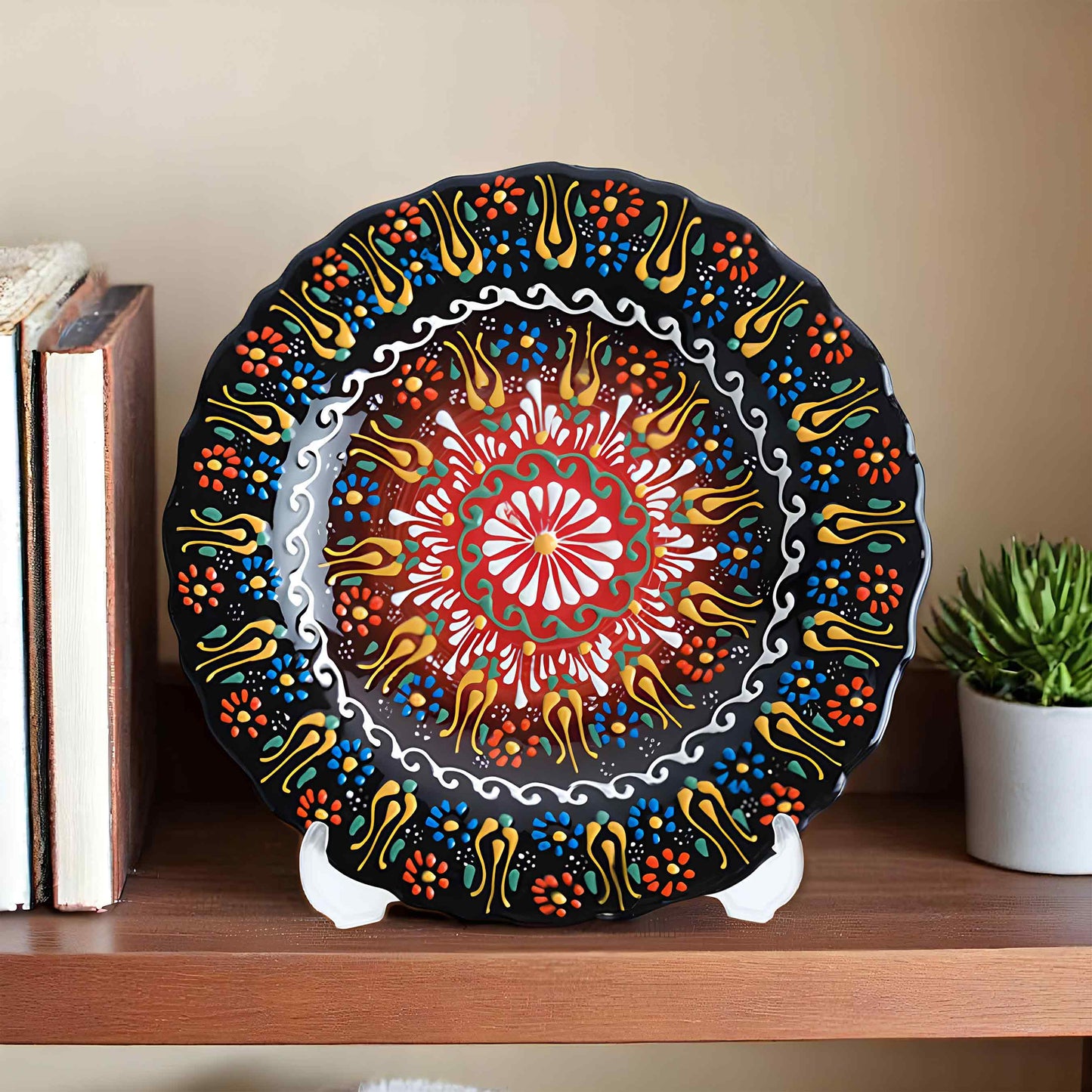 Handmade Ceramic Decorative Plate, Decorative Dish, Home Decor Plate