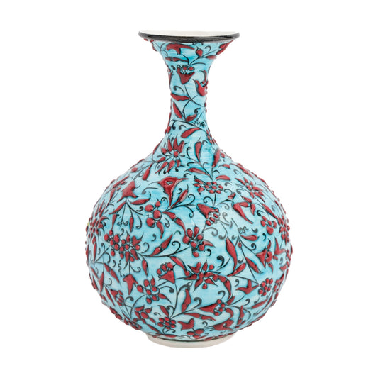 Handmade Ceramic Decorative Vase, Tulip Breeze Ceramic Vase