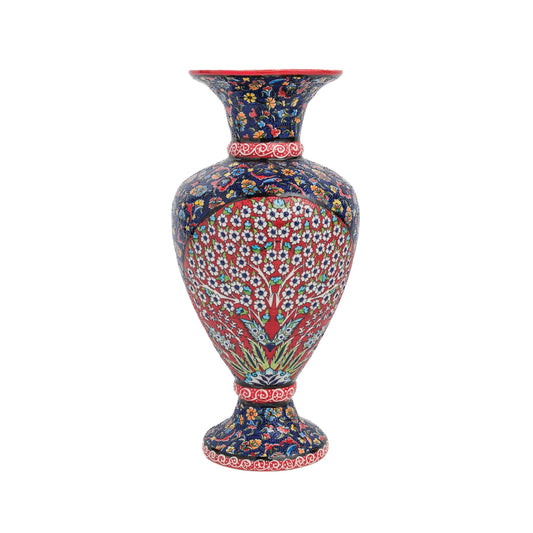 Handmade Ceramic Decorative Vase, Persian Garden Ceramic Vase