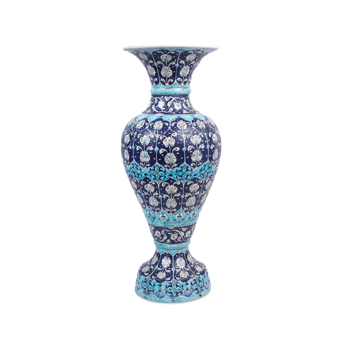 Handmade Ceramic Decorative Vase, Royal Majesty Ceramic Vase