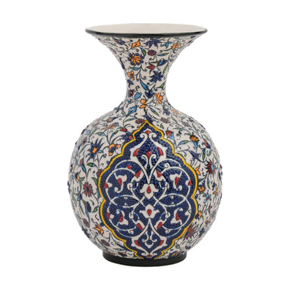 Handmade Ceramic Decorative Vase, Royal Floral Ceramic Vase