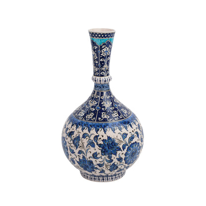 Handmade Ceramic Decorative Vase, Royal Garden Ceramic Vase