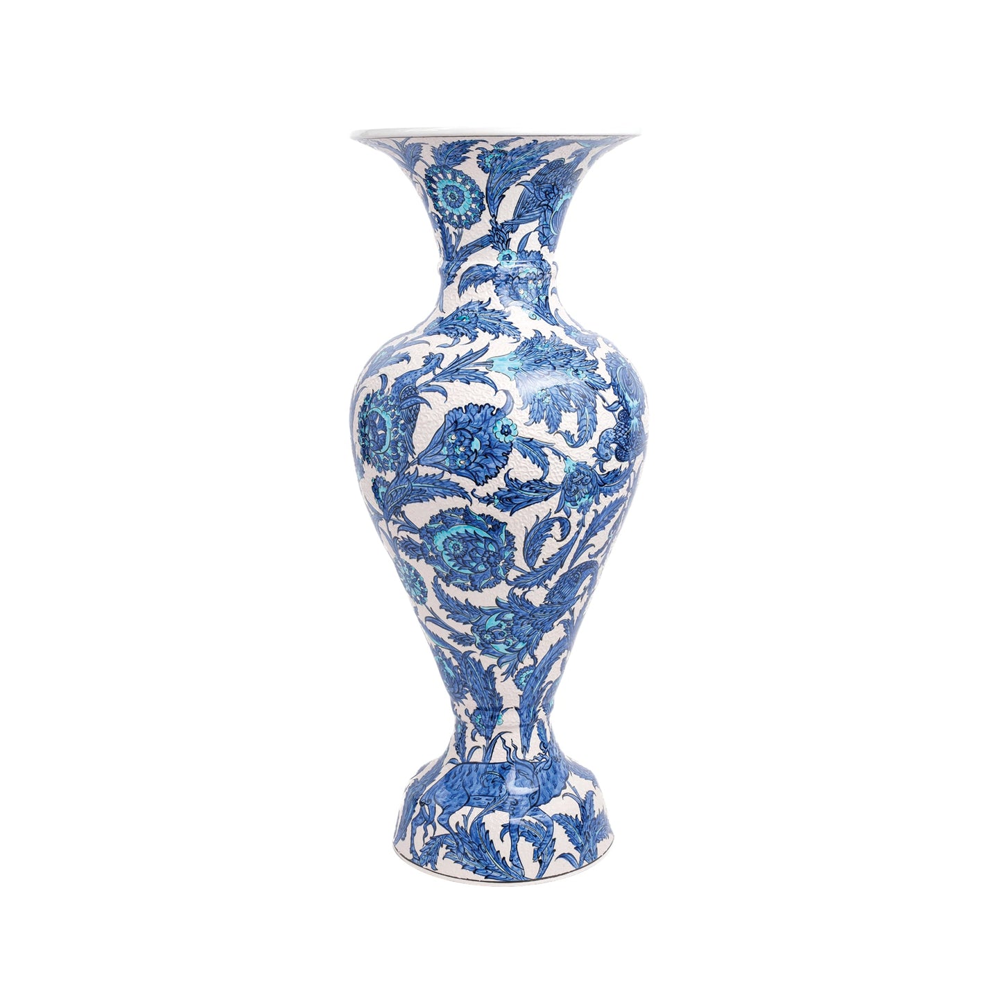 Handmade Ceramic Decorative Vase, Ocean Bloom Ceramic Vase