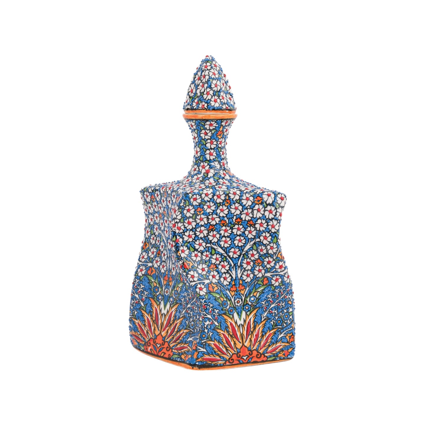 Handmade Ceramic Decorative Vase, Oriental Garden Ceramic Vase