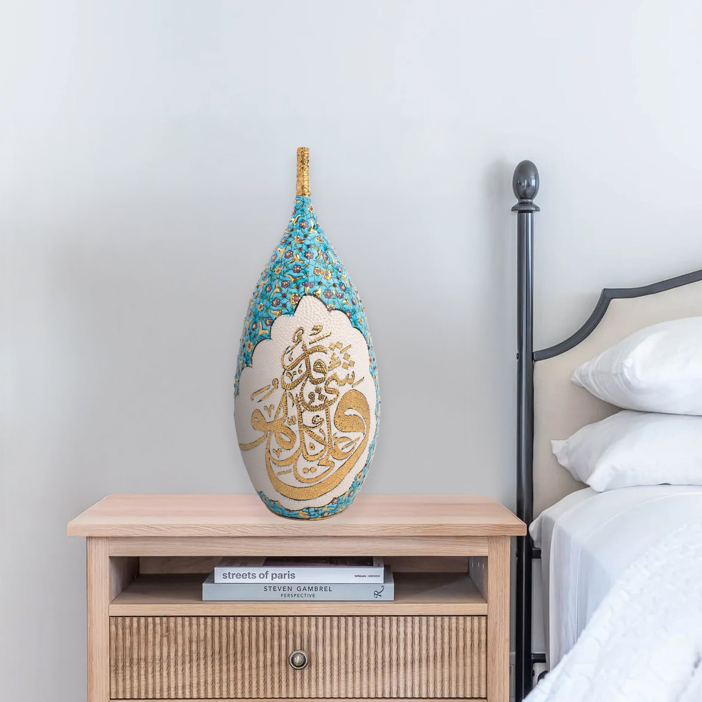 ceramic bottle, decorative bottle, ceramic vase, handmade ceramic bottle