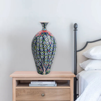 ceramic bottle, decorative bottle, ceramic vase, handmade ceramic bottle