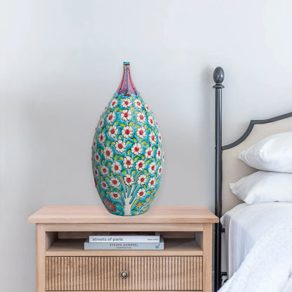 ceramic decorative bottle, ceramic vase, decorative vase