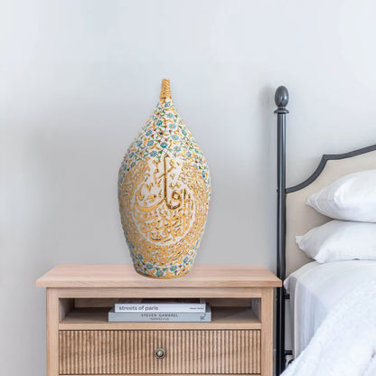 ceramic bottle, decorative bottle, ceramic vase, handmade ceramic bottle