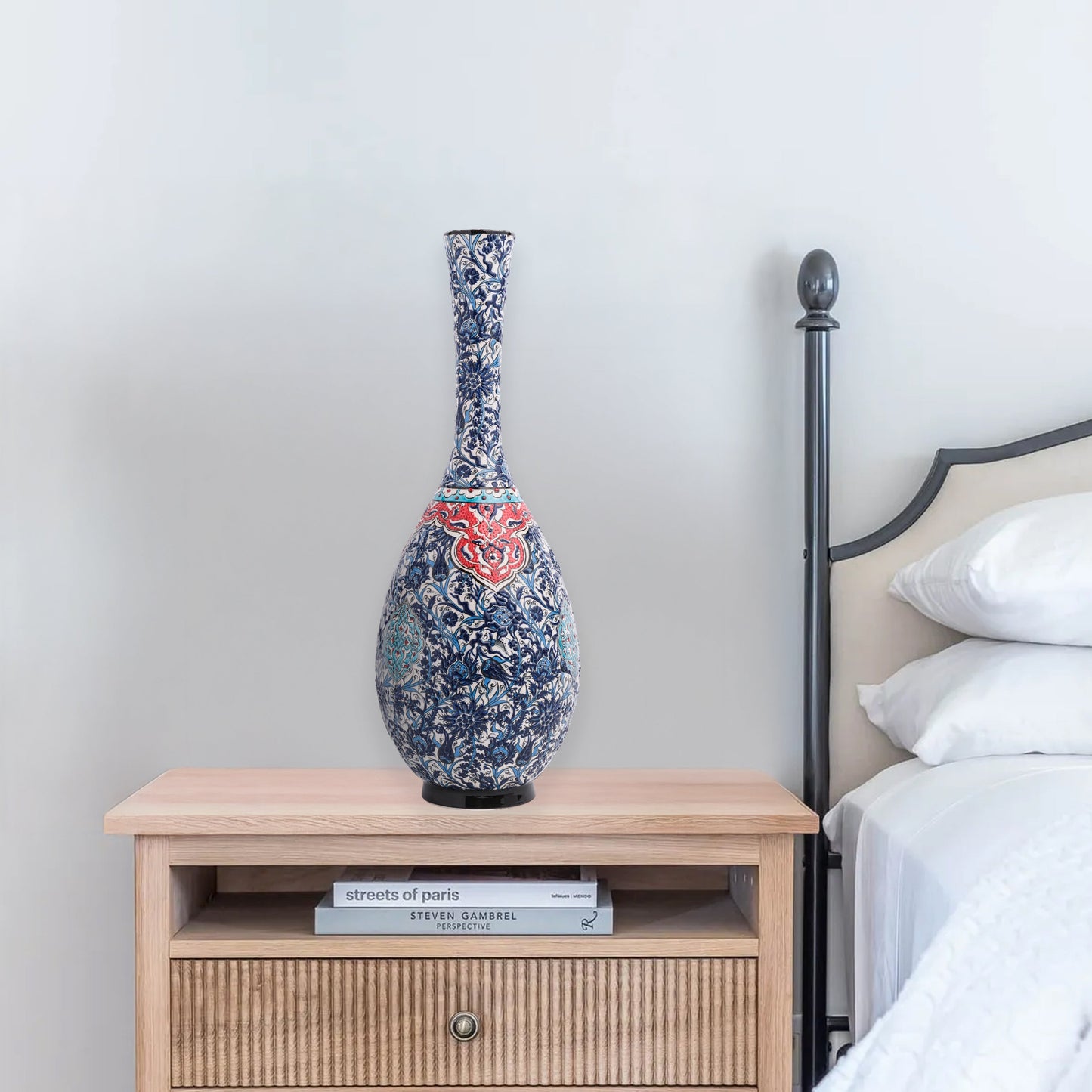 ceramic bottle, decorative bottle, ceramic vase, handmade ceramic bottle