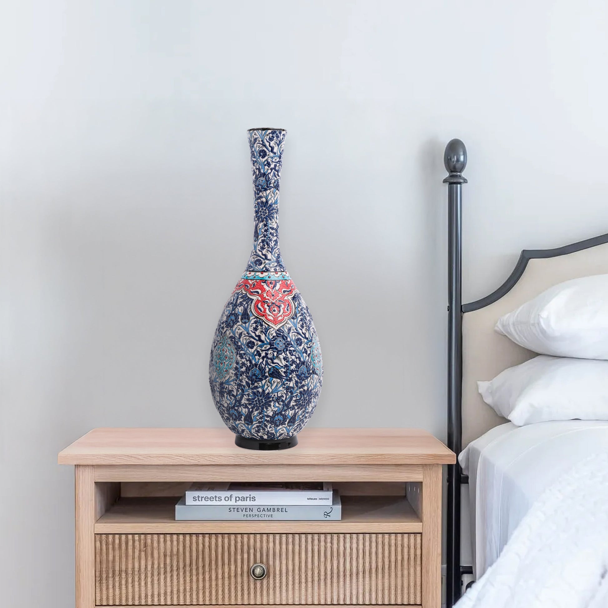 ceramic bottle, decorative bottle, ceramic vase, handmade ceramic bottle