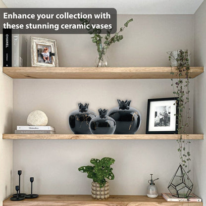 Handmade Ceramic Pomegranate Vase, Ceramic Vase Home Decor