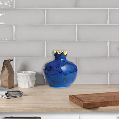 Handmade Ceramic Pomegranate Vase, Ceramic Vase Home Decor