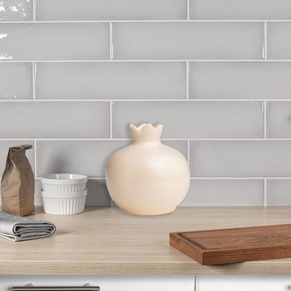 Handmade Ceramic Pomegranate Vase, Ceramic Vase Home Decor