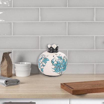 Handmade Ceramic Pomegranate Vase, Ceramic Vase Home Decor