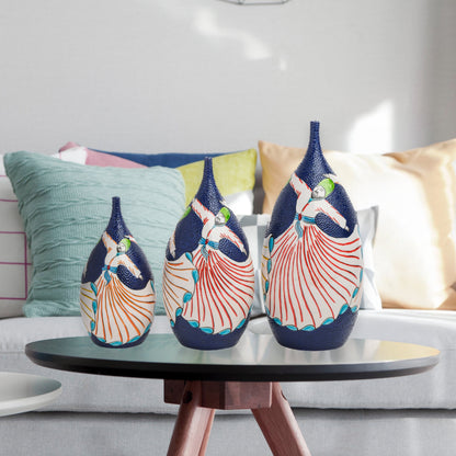 decorative ceramic bottle