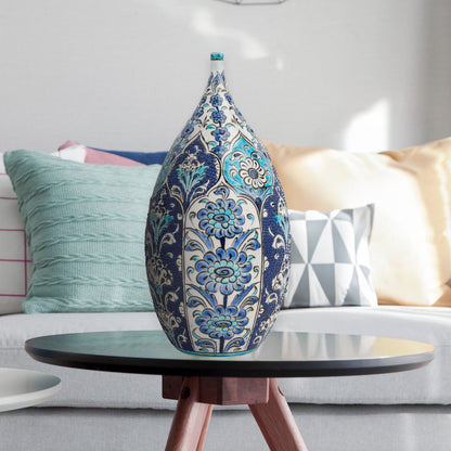 ceramic decorative bottle, ceramic vase, decorative vase