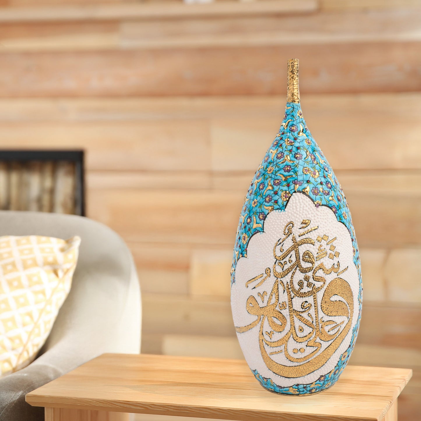 ceramic bottle, decorative bottle, ceramic vase, handmade ceramic bottle