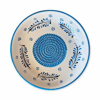 Garlic Grater Bowl, Ceramic Grater Plate, 7" Ceramic Garlic Grinder, Decorative Grater Bowl