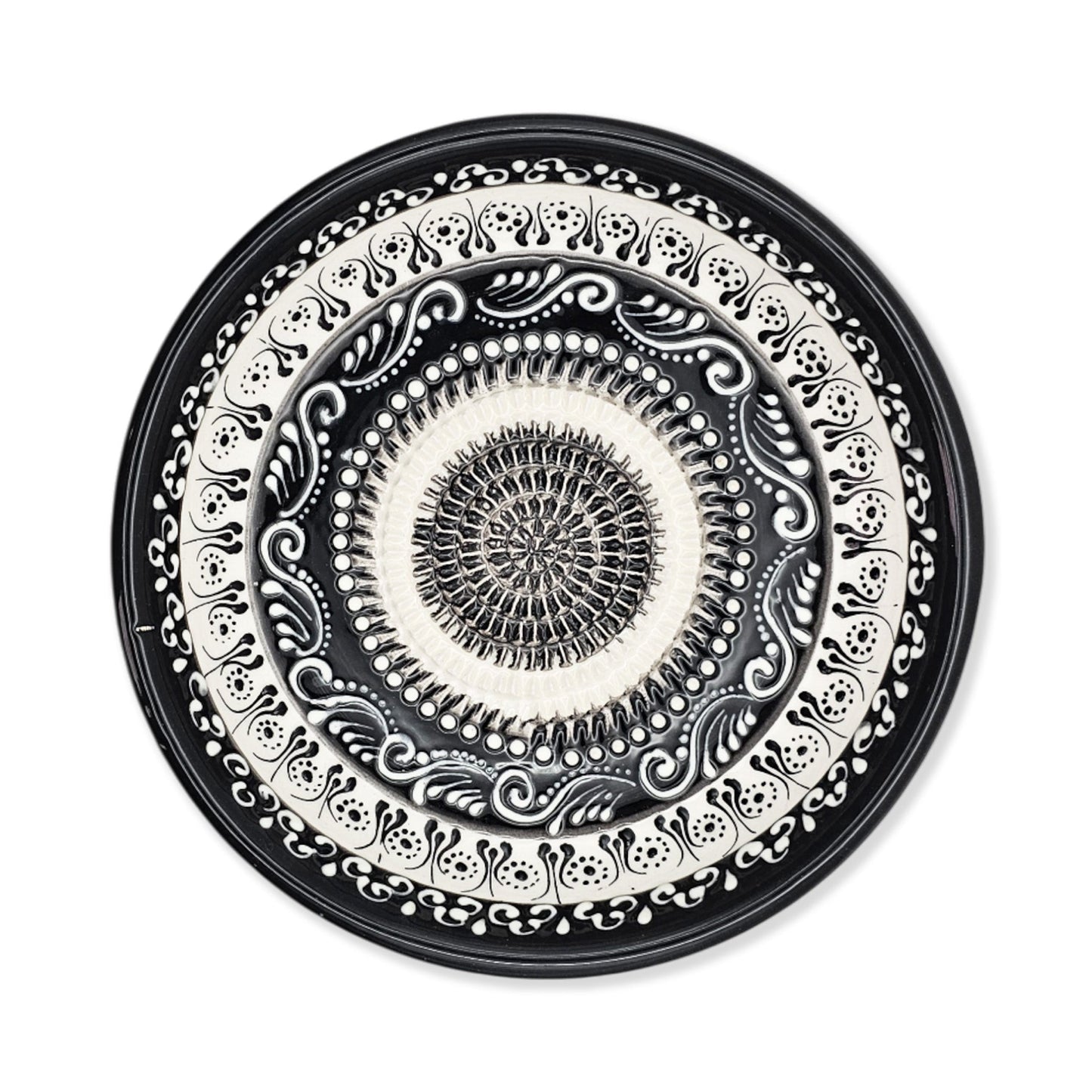 Garlic Grater Bowl, Ceramic Grater Plate, 7" Ceramic Garlic Grinder, Decorative Grater Bowl