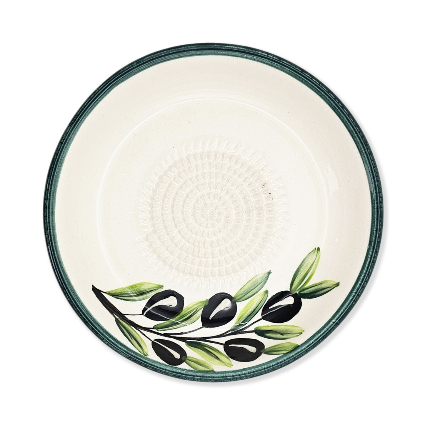 Garlic Grater Bowl, Ceramic Grater Plate, 7" Ceramic Garlic Grinder, Decorative Grater Bowl