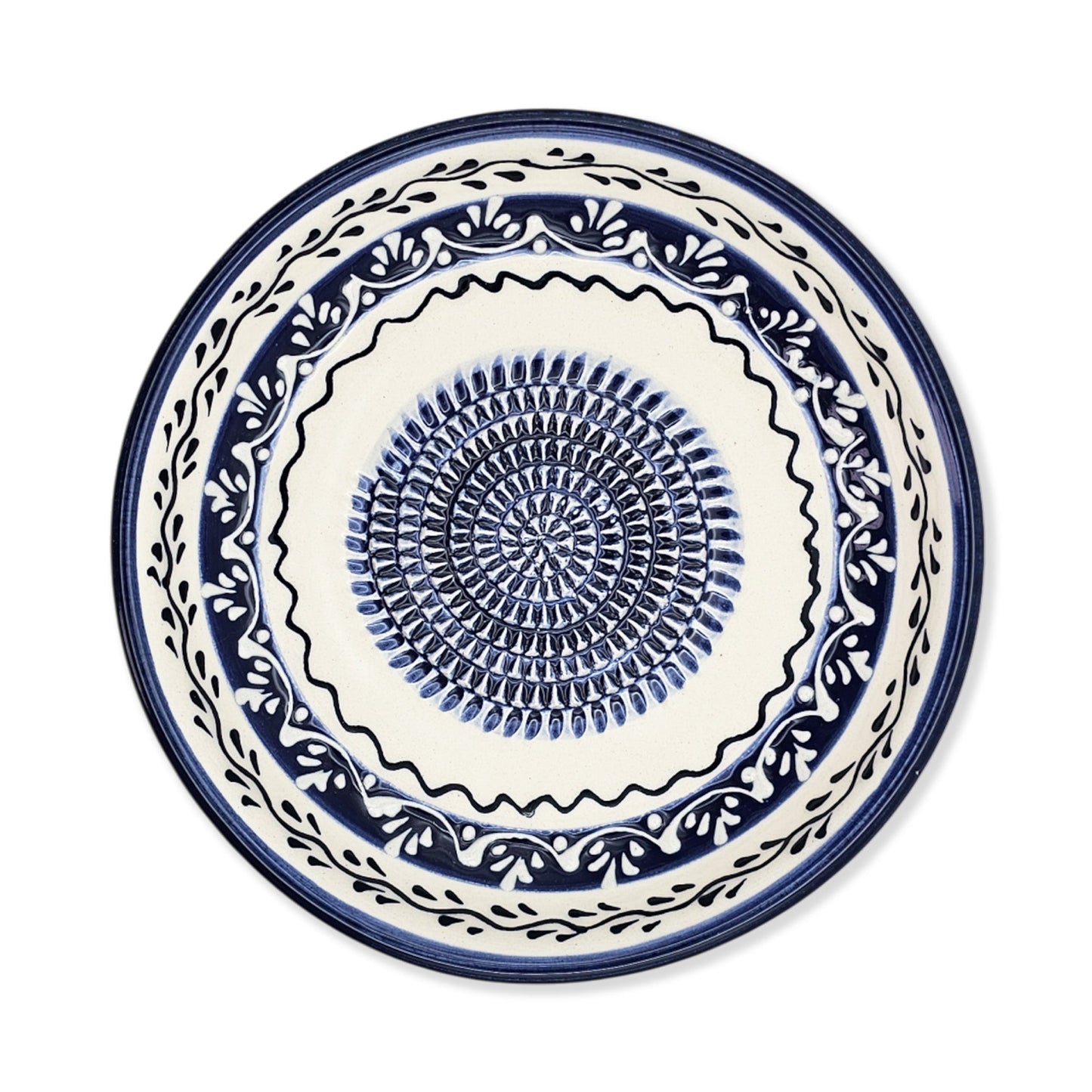 Garlic Grater Bowl, Ceramic Grater Plate, 7" Ceramic Garlic Grinder, Decorative Grater Bowl