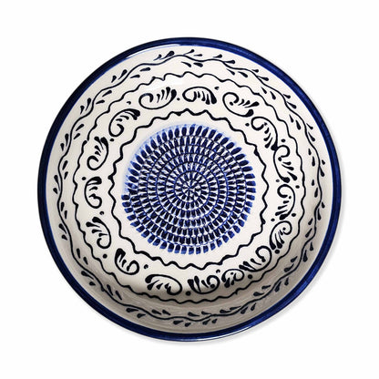Garlic Grater Bowl, Ceramic Grater Plate, 7" Ceramic Garlic Grinder, Decorative Grater Bowl