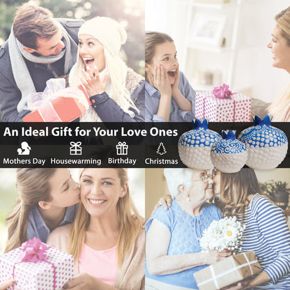 Handmade Ceramic Pomegranate Vase, Ceramic Vase Home Decor