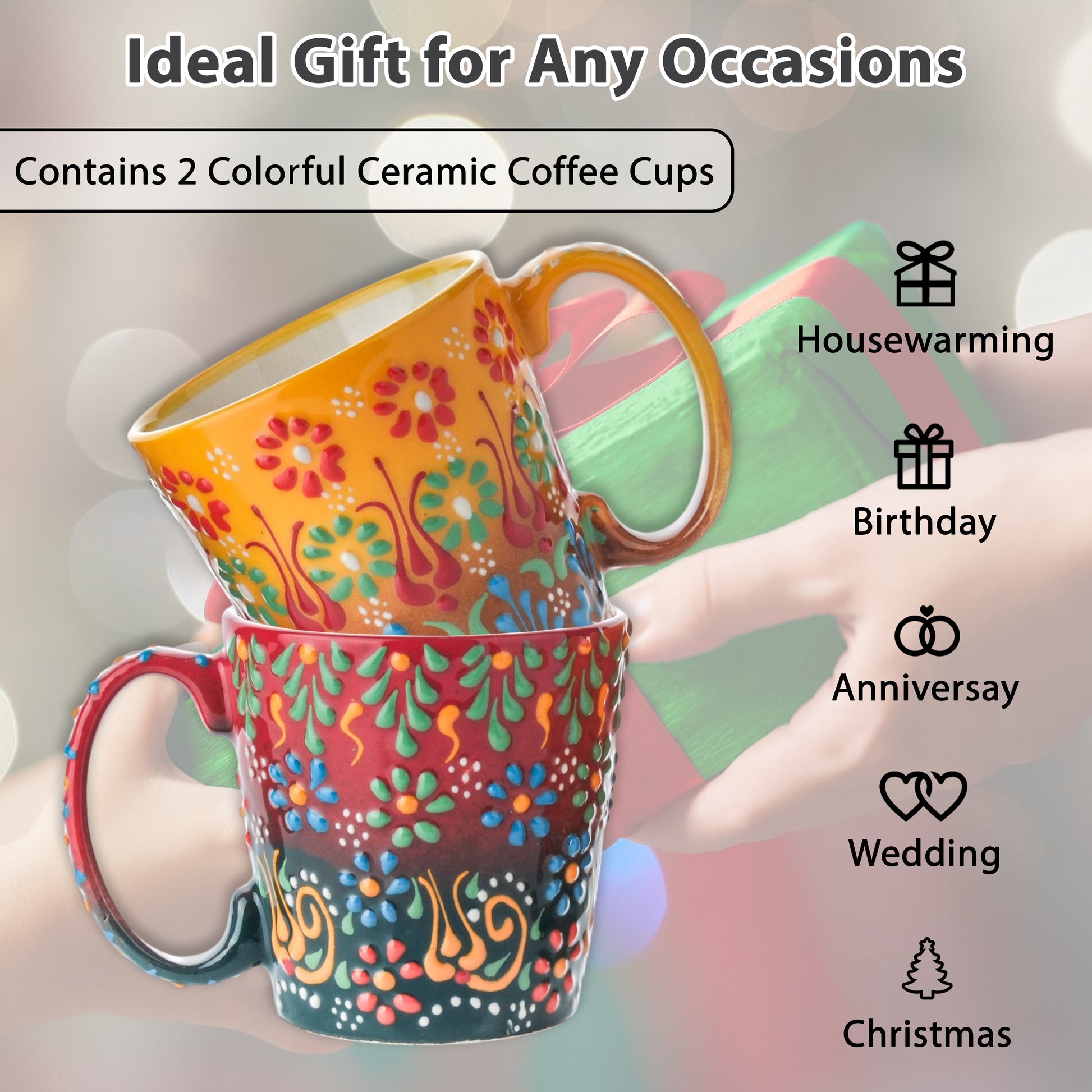 handmade ceramic coffee mug