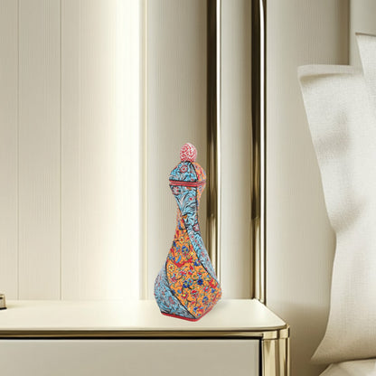 Handmade Ceramic Decorative Vase, Ornate Mosaic Ceramic Vase