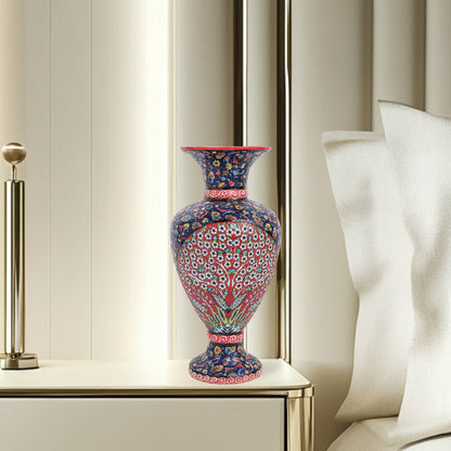 Handmade Ceramic Decorative Vase, Persian Garden Ceramic Vase