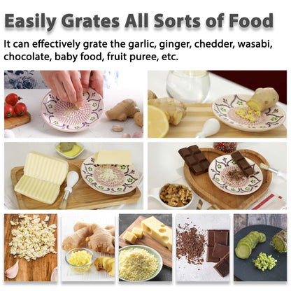 ceramic garlic grater plates