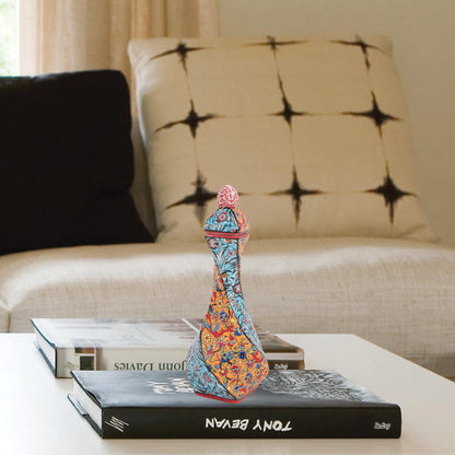 Handmade Ceramic Decorative Vase, Ornate Mosaic Ceramic Vase