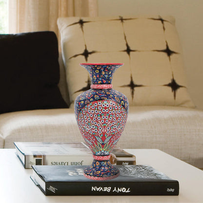 Handmade Ceramic Decorative Vase, Persian Garden Ceramic Vase