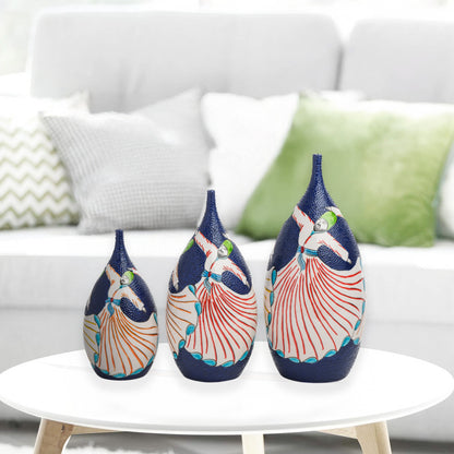 decorative ceramic bottle