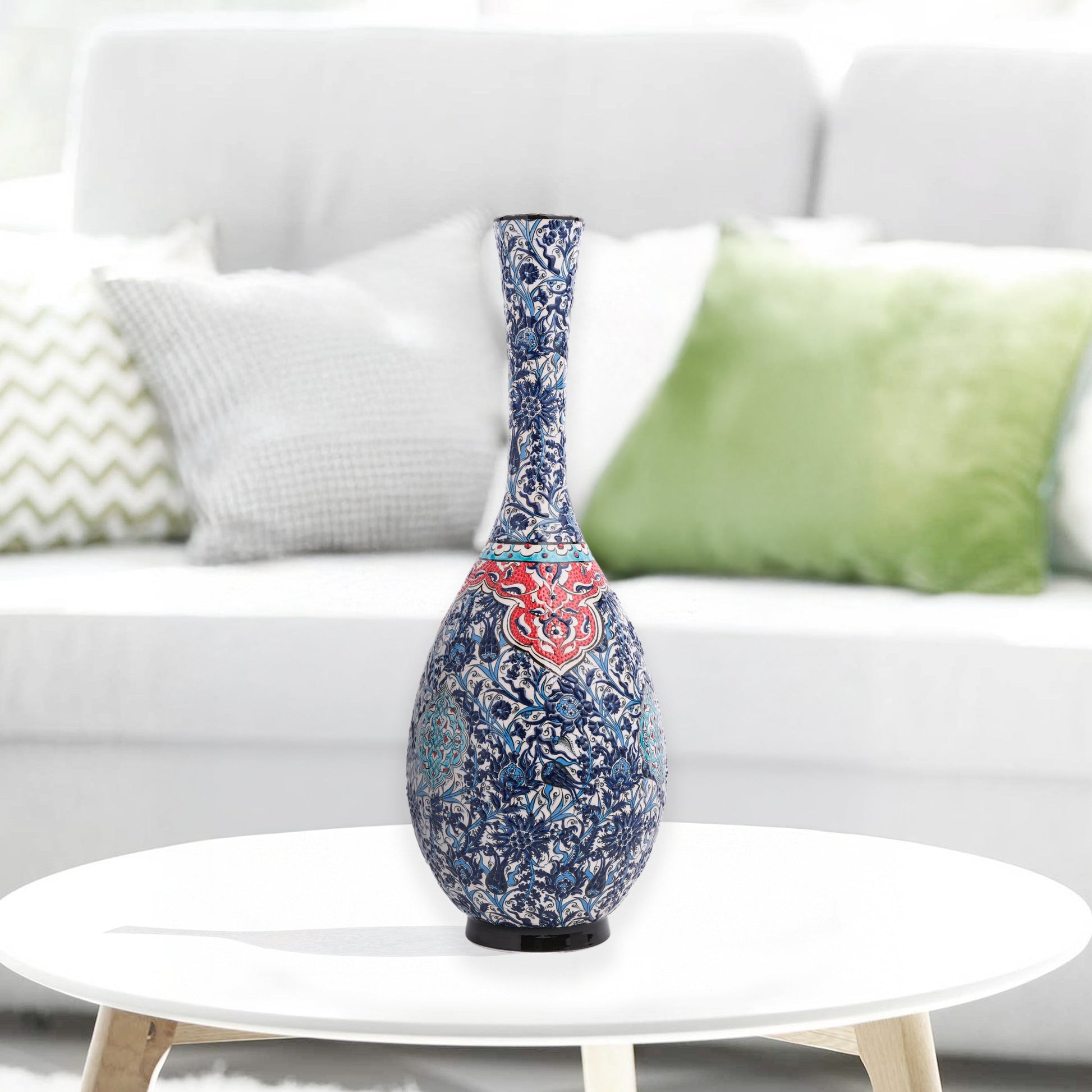 ceramic bottle, decorative bottle, ceramic vase, handmade ceramic bottle