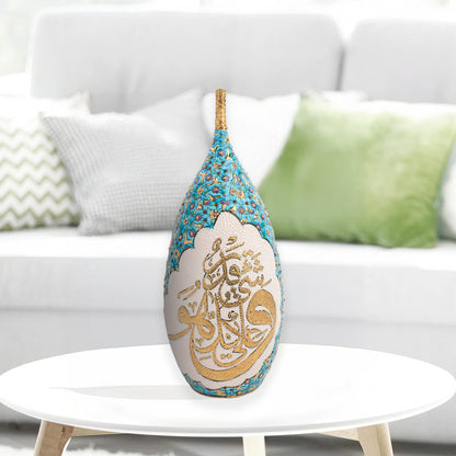 ceramic bottle, decorative bottle, ceramic vase, handmade ceramic bottle