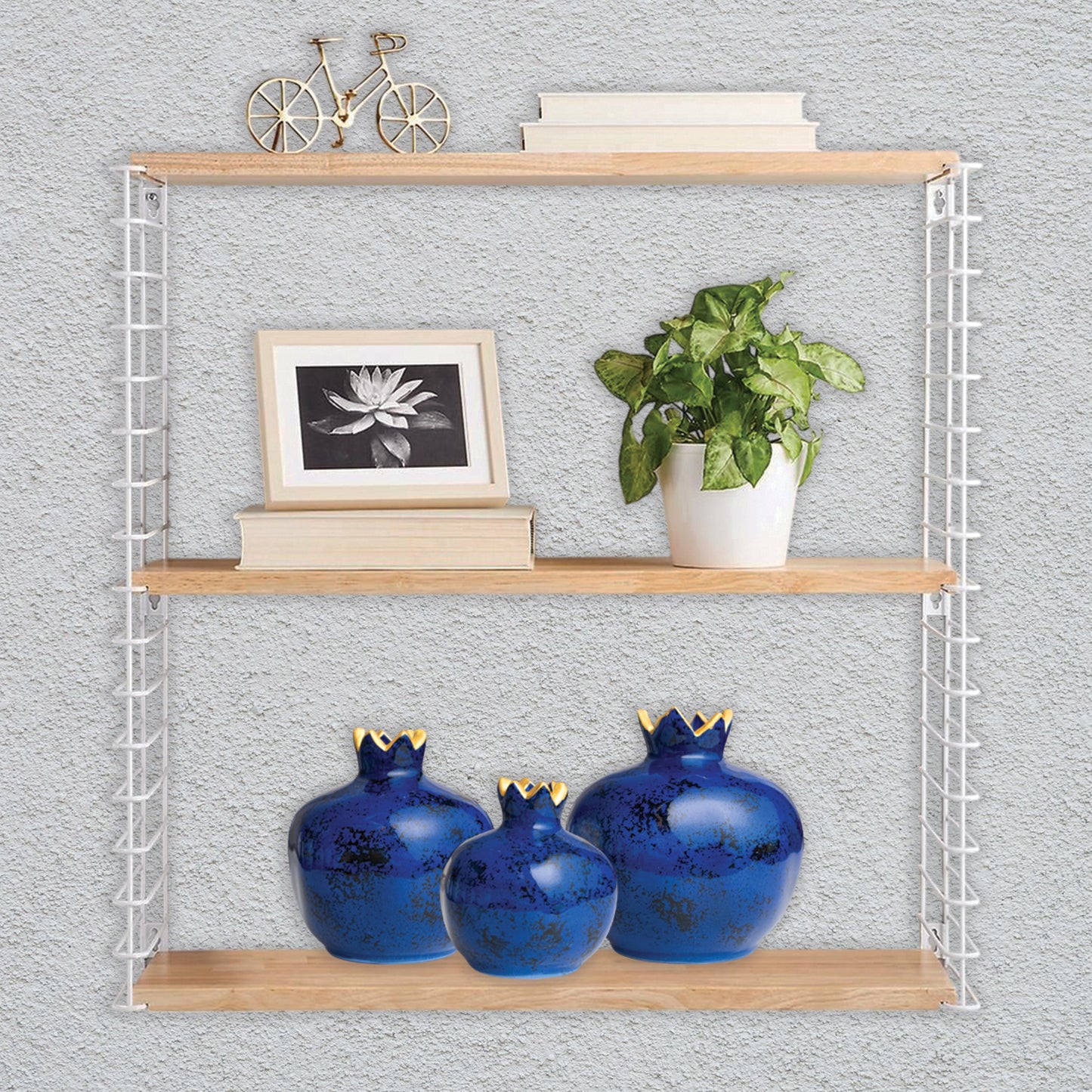 Handmade Ceramic Pomegranate Vase, Ceramic Vase Home Decor