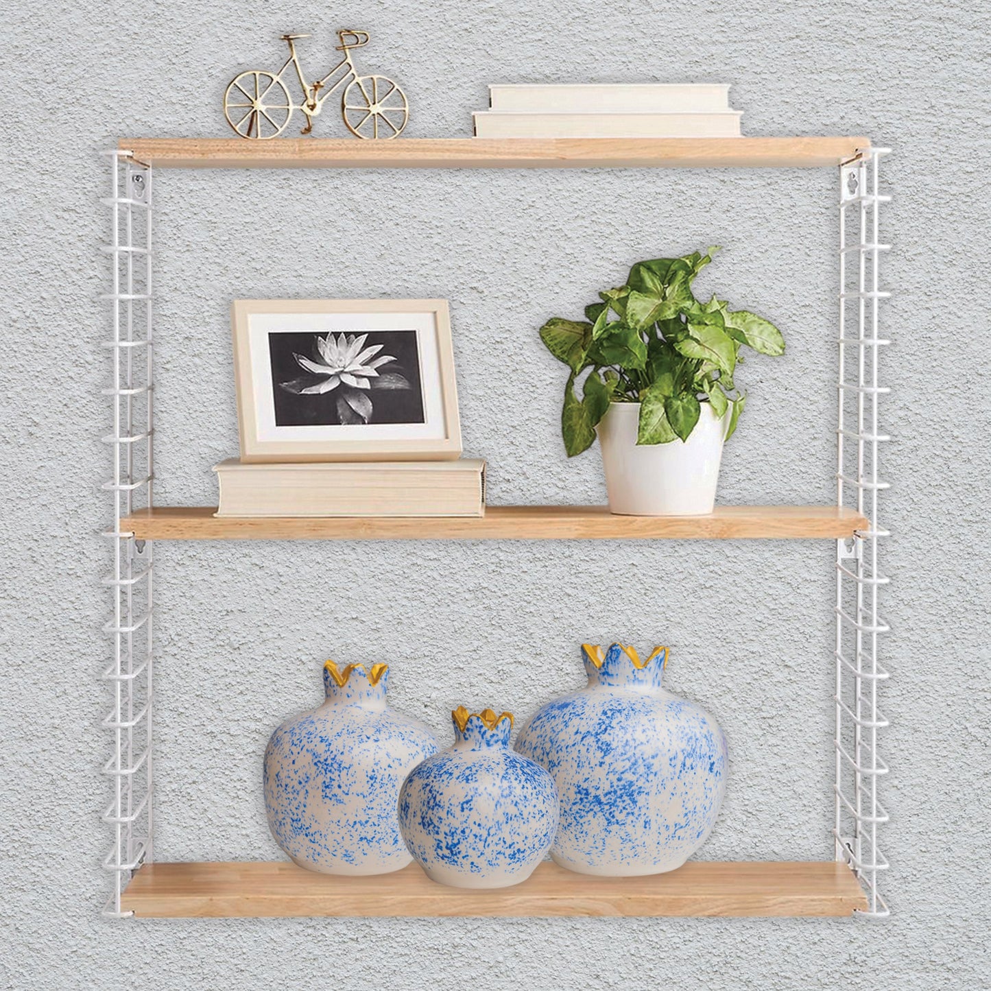 Handmade Ceramic Pomegranate Vase, Ceramic Vase Home Decor