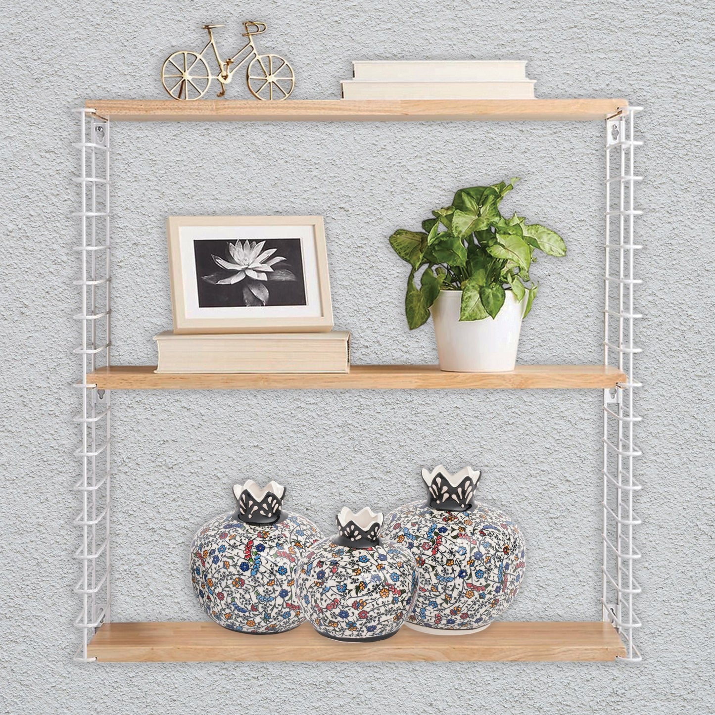 Handmade Ceramic Pomegranate Vase, Ceramic Vase Home Decor