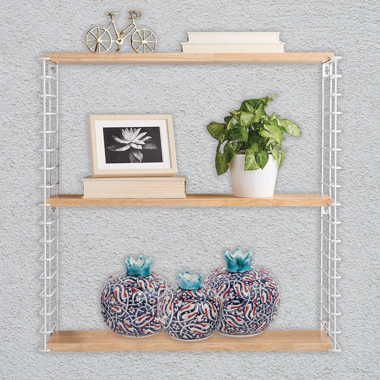 Handmade Ceramic Pomegranate Vase, Ceramic Vase Home Decor