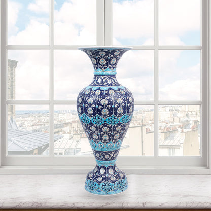 Handmade Ceramic Decorative Vase, Royal Majesty Ceramic Vase