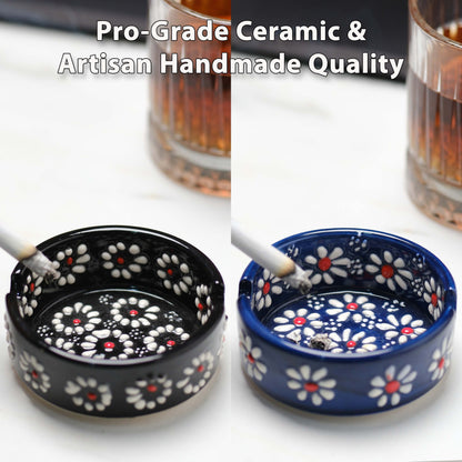 handmade ceramic ashtrays, ashtray for outdoor