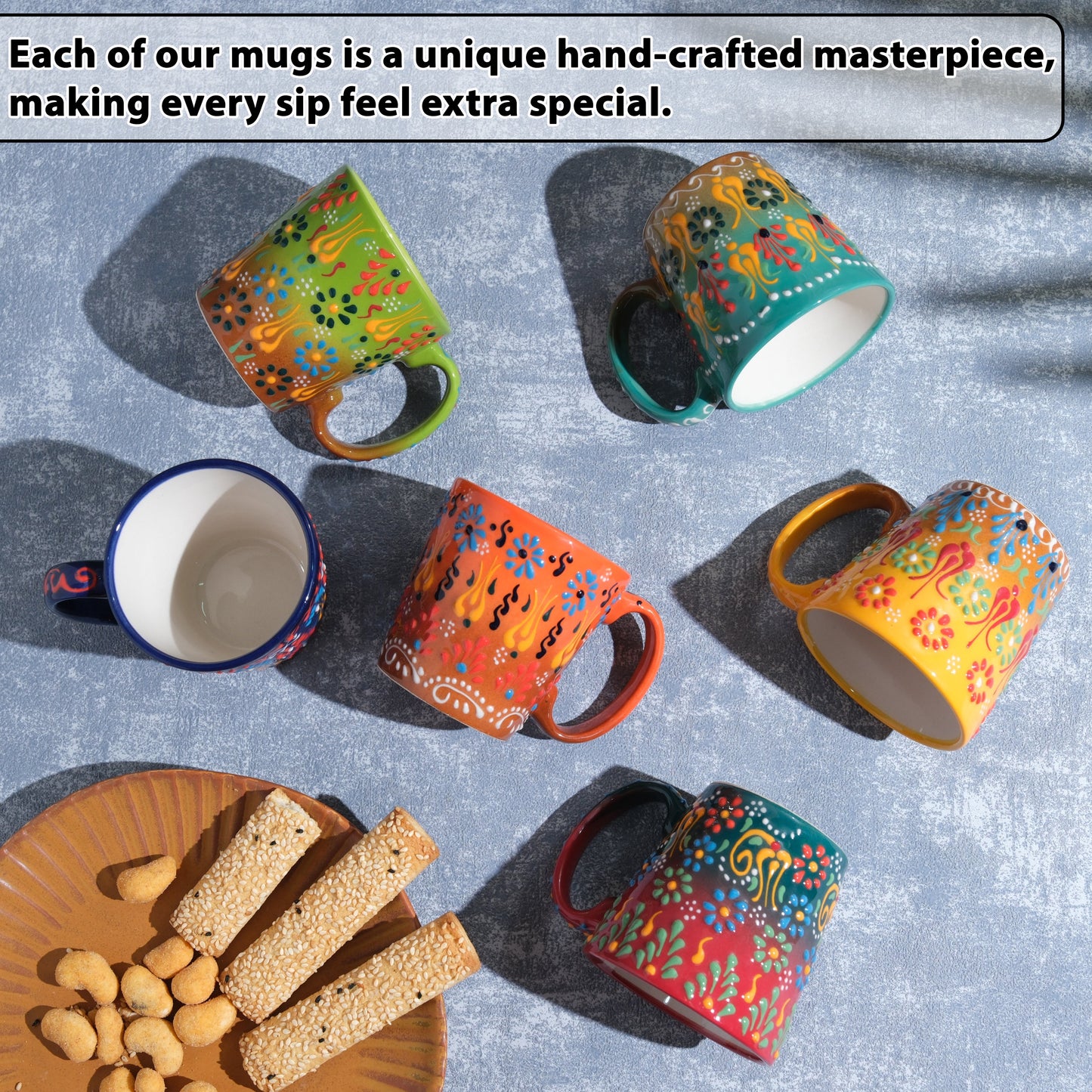 handmade ceramic coffee mug