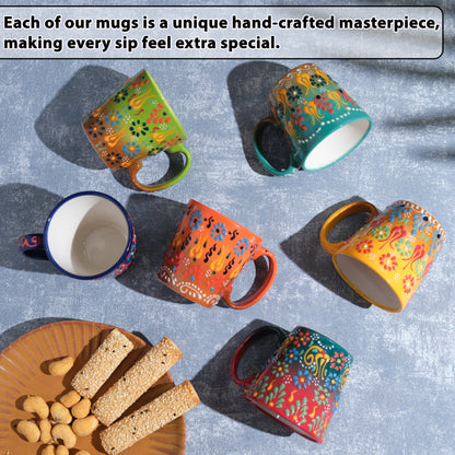 handmade ceramic coffee mug