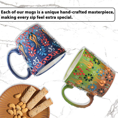 handmade ceramic coffee mug