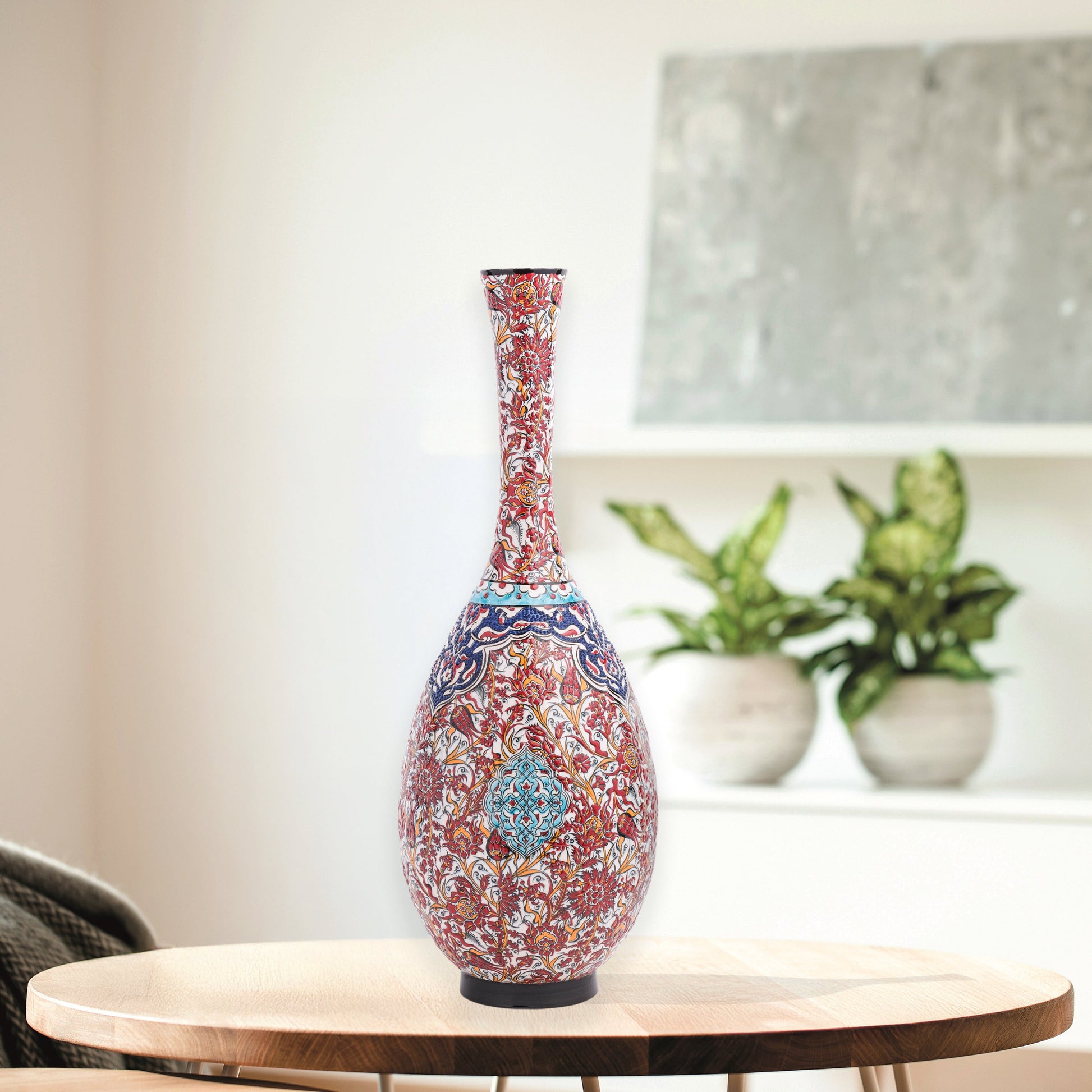 ceramic bottle, decorative bottle, ceramic vase, handmade ceramic bottle