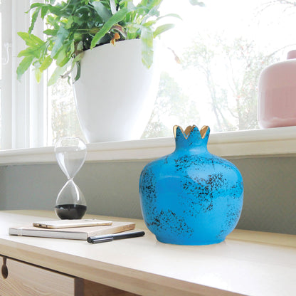Handmade Ceramic Pomegranate Vase, Ceramic Vase Home Decor